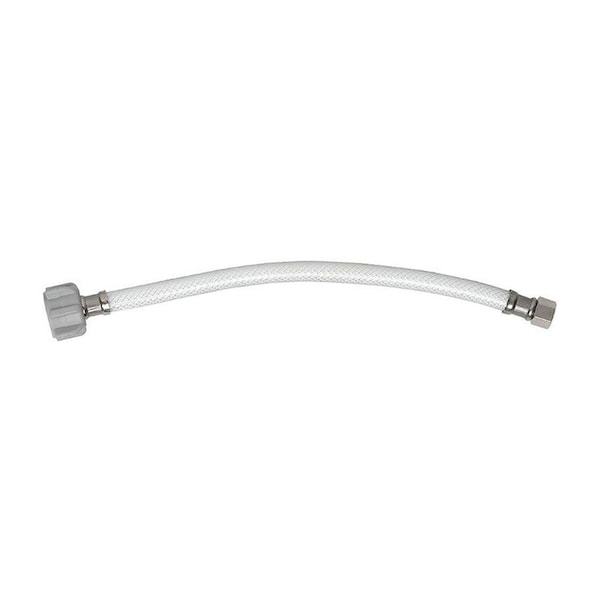 Thrifco Plumbing 3/8 Inch Comp X 7/8 Inch Ballcock X 20 Inch Long Flexible Braided Riser 7642044 - main